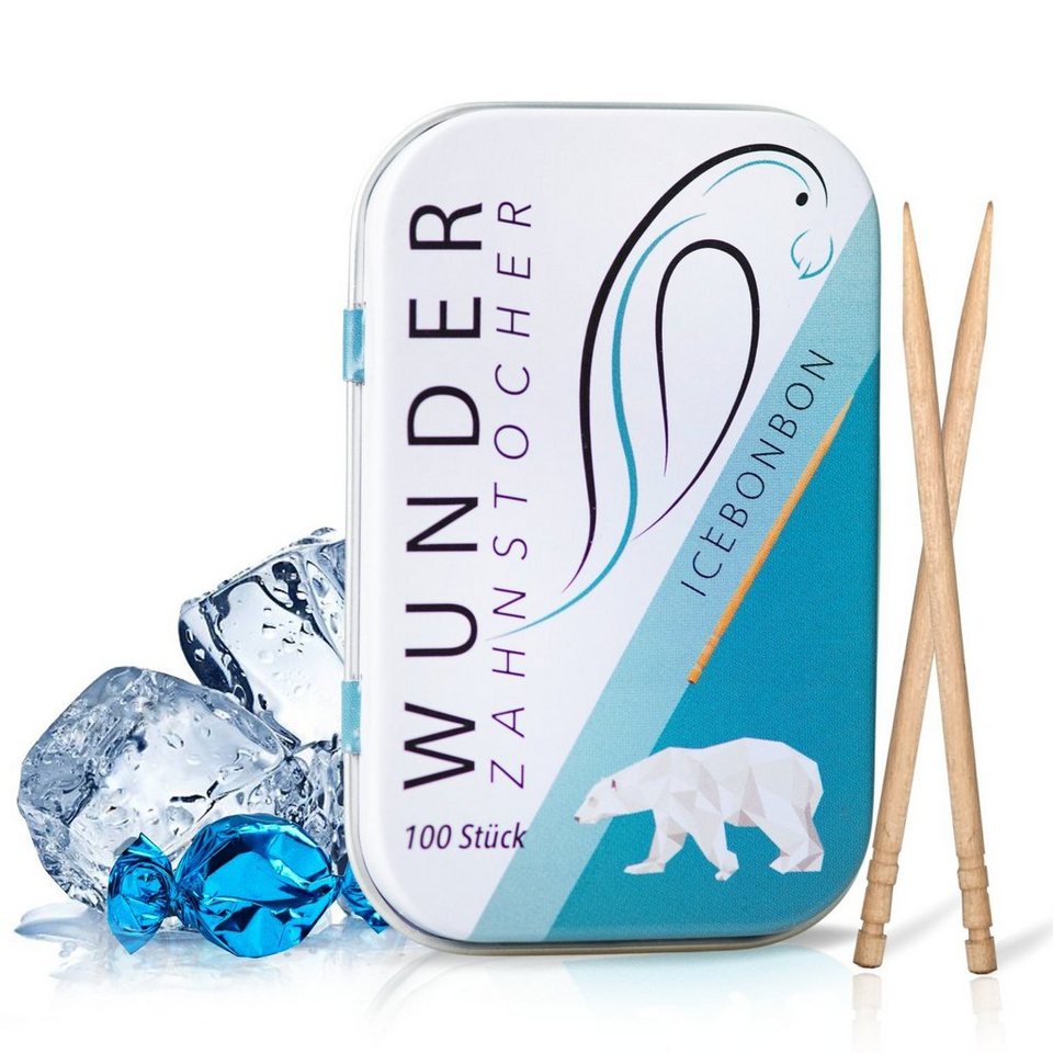 Wunder Zahnstocher Metalldose – alle Sorten 🍏🫐🍑 - Snack Shark