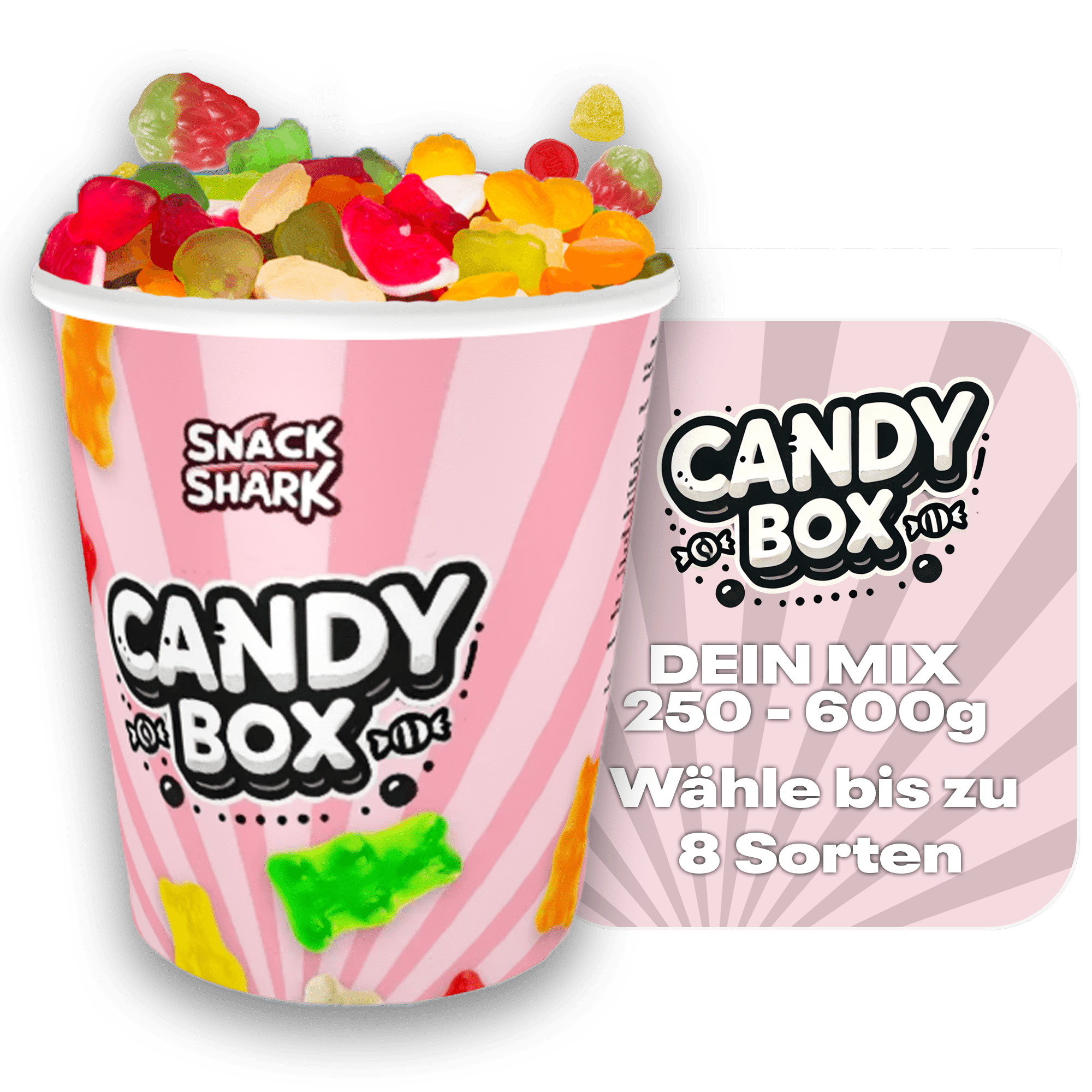 Wunsch CandyBox 250g - 600g - Snack Shark