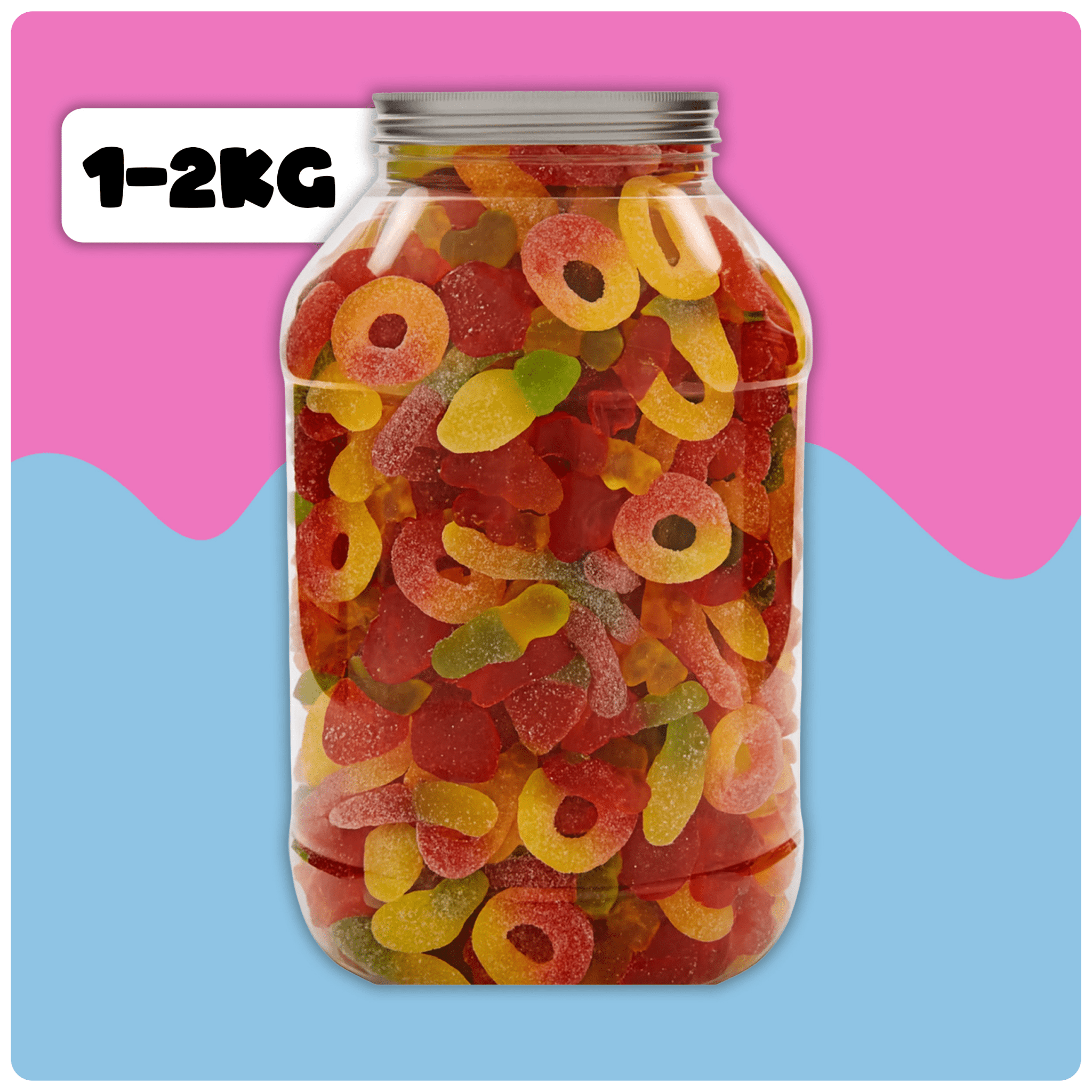 Wunsch CandyTonne XXL 1–2 KG - Snack Shark