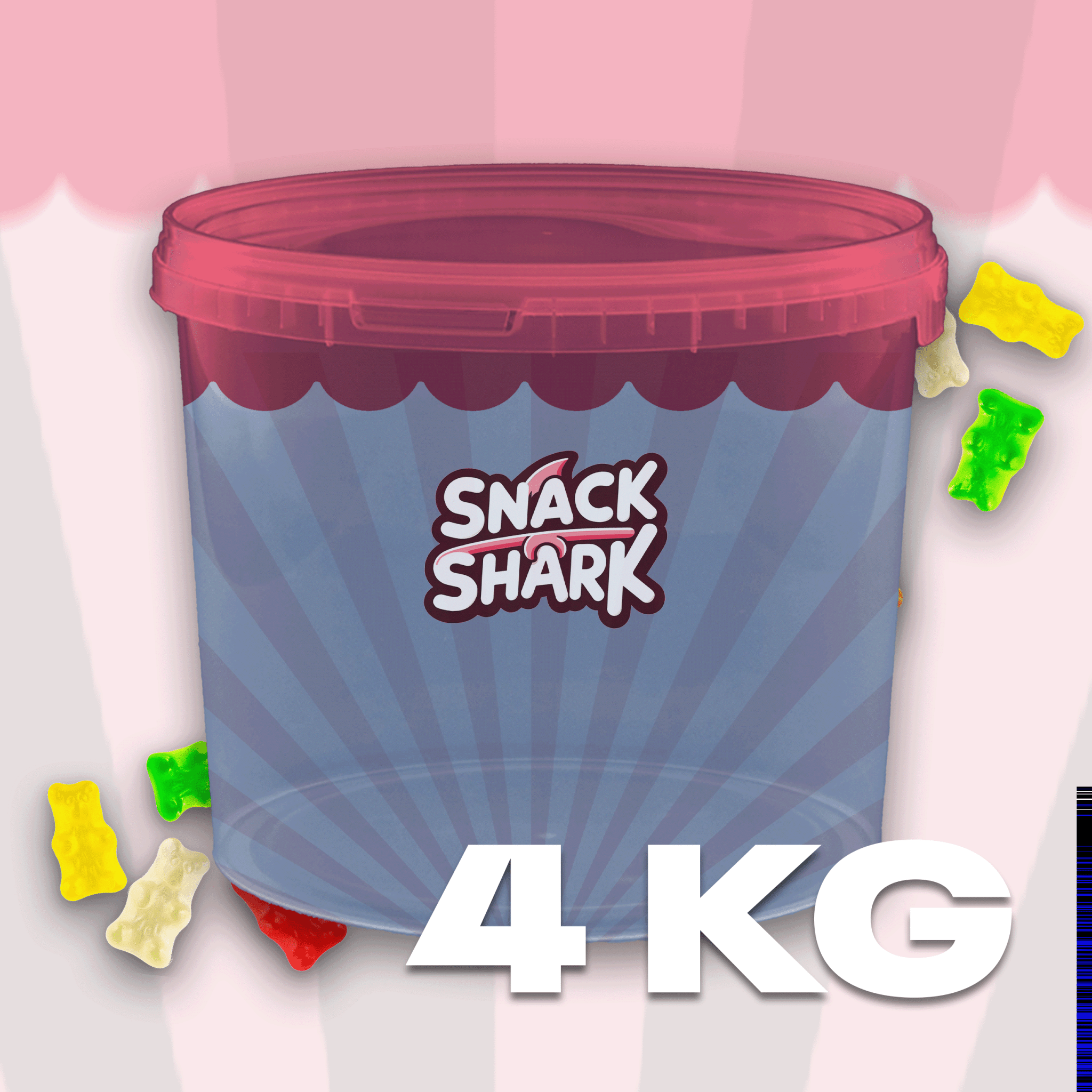 WunschBucket 4KG - Snack Shark